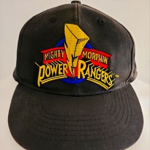 Vintage 1994 Mighty Morphin Power Rangers Kids Snap Back Saban Cap, Size 4-7X